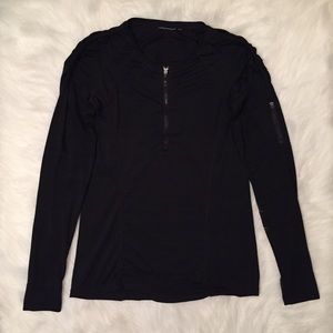 Athleta long sleeve running top